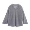 Araltay New Arrival Fashion Style Women's Clothing Fashion All-Match Casual Minimalist Cut Out Long Sleeves Knitting