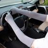 Sun Protection Half Finger Ice Sleeves Two Fingers with Exposed Anti-UV Arm Sleeves  For Women