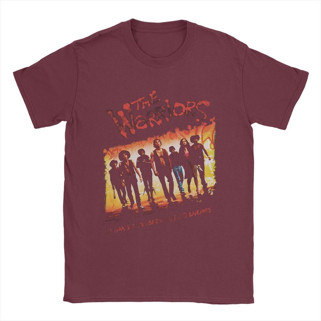 Novelty The Warriors One Gang TShirt for Unisex Crewneck Pure Cotton T Shirts Short Sleeve Tees Graphic Tops