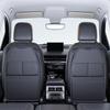 Car Seat Back Protector 2 In 1 PU Leather Anti Kick Pad With Storage Bag For Car Interior Accessories