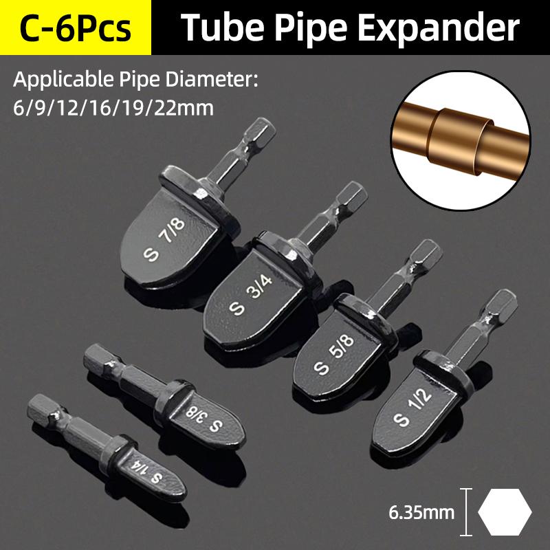 Tube Expander Air Conditioner Refrigerator Copper Pipe Swaging Tool Tube Expanders Install Repair Maintenance Takeover Tools Set