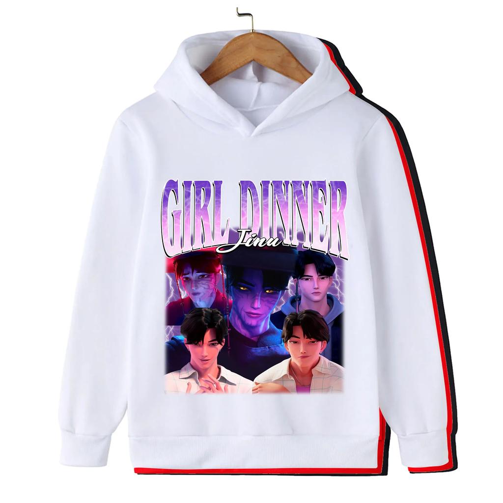 Kpop Witch Hunt Children's Clothing, Including Men's and Women's Spring and Autumn Hoodies and Fashionable Sweatshirts