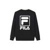 New FILA Sweatshirts Men's Jet Black F11M219208F-BK