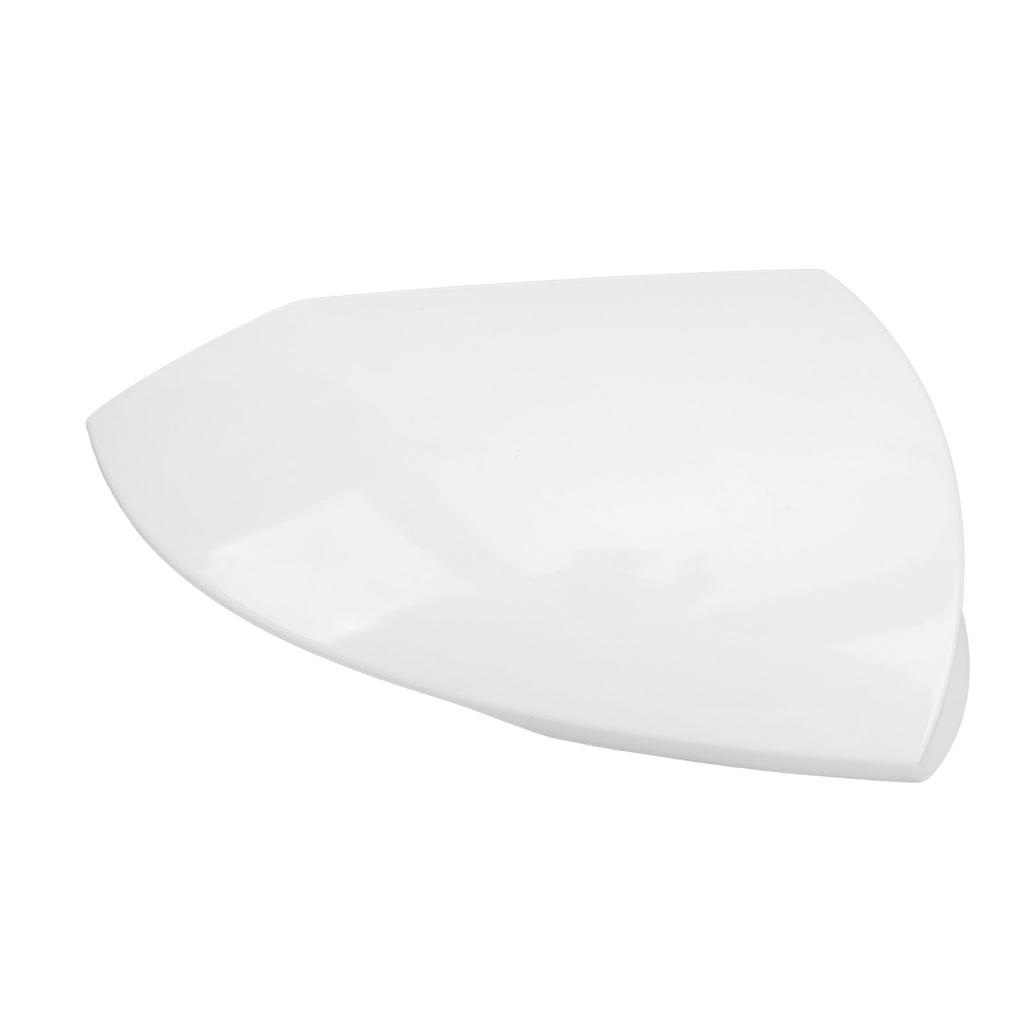 Side Mirror Cover Cap Unpainted White Rearview Wing Mirror Cap Weather Resistant Replacement for Elantra 2021 To 2023