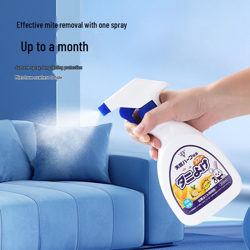 Killer Anti-Mite Antibacterial Spray for Bedding & Upholstery, No-Wash Solution