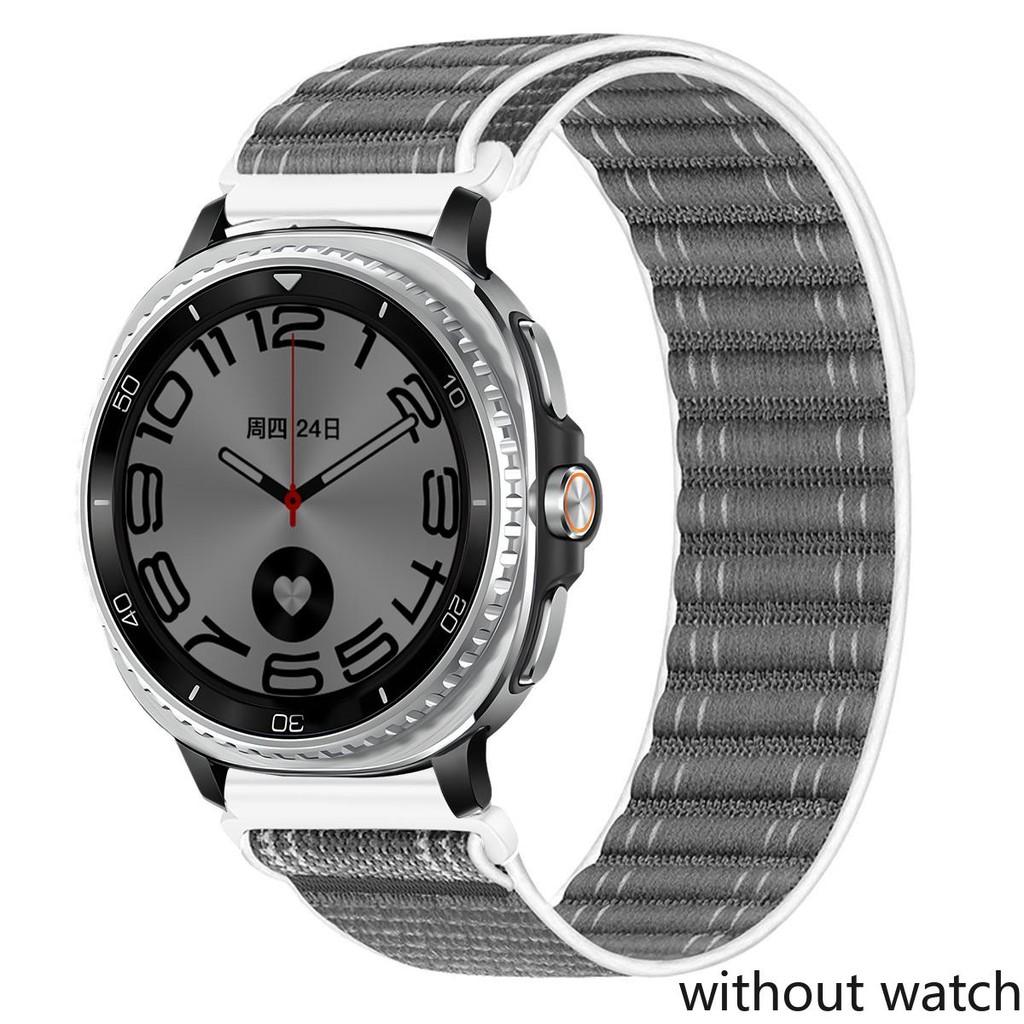 Nylon Strap For Samsung Galaxy Watch 8/8 Classic 40mm 44mm 46mm Bracelet Correa For Galaxy Watch 7Ultra-Ultra 2025 47mm Band