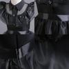 Girls Addams Family Cosplay Kids Disney Princess Birthday Christmas Halloween Play Cosplay [KOVIDSUN] Dress, Dress, Costume, Costume, Dress, Present,