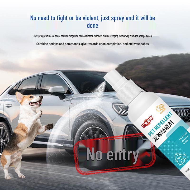 

Pet No-Go Zone: Cat & Dog Repellent Spray for Outdoor Areas