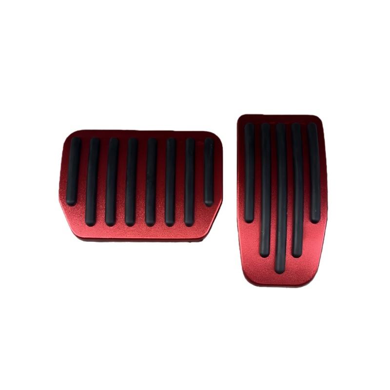 For Tesla Model Y Juniper 2025 Upgrade Foot Pedal Pads Non-slip Accelerator Brake Rest Performance Aluminum Mats Accessories