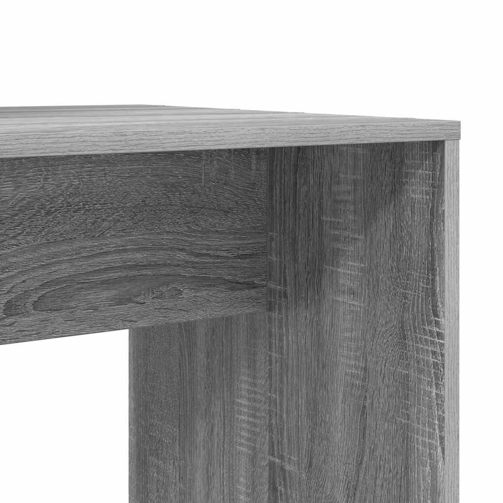 Desk Grey Sonoma 138.5 x 55 x 143 cm Particleboard