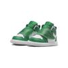 Air Jordan Sky Jordan 1 TD Lucky Green Babysneakers Svart Hvit BQ7196-301