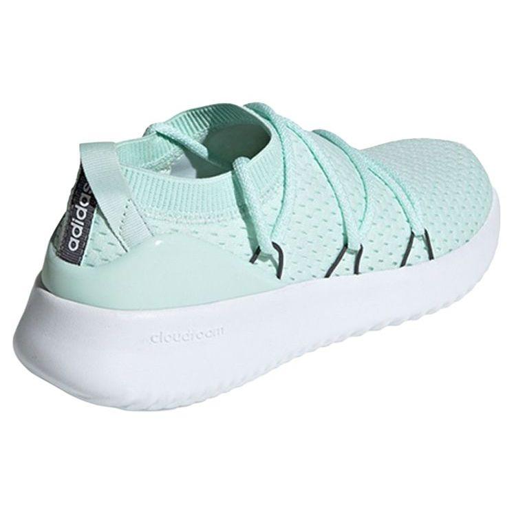 Adidas Neo Ultimafusion Comfortable Simple Shock Absorption Low Top Casual Shoes Women Casual Shoes Light-Green White F34517