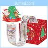 Christmas Themed Tree Paper Gift Box Money Box Christmas Party Decoration Prop