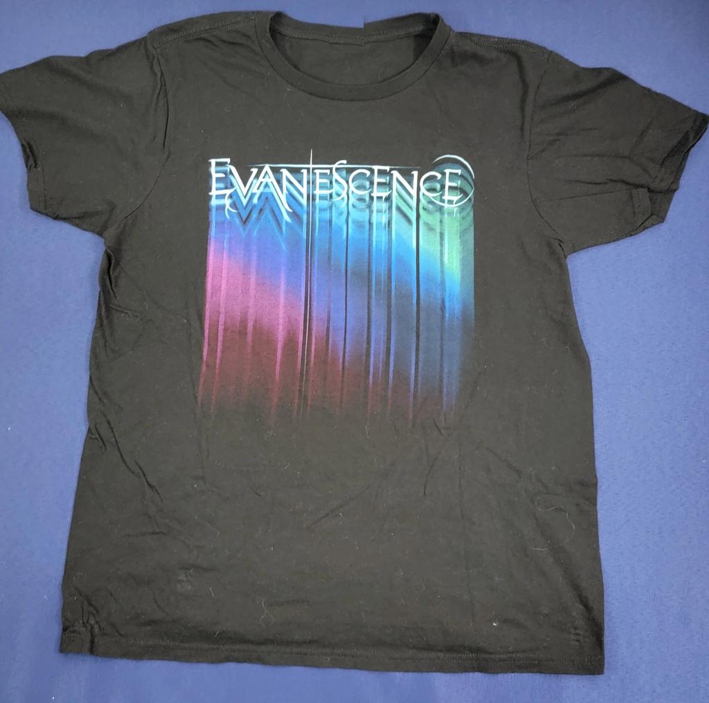 Evanescence1 2016 Tour Routing Graphic Multicolor Short Sleeves Unisex T Shirt