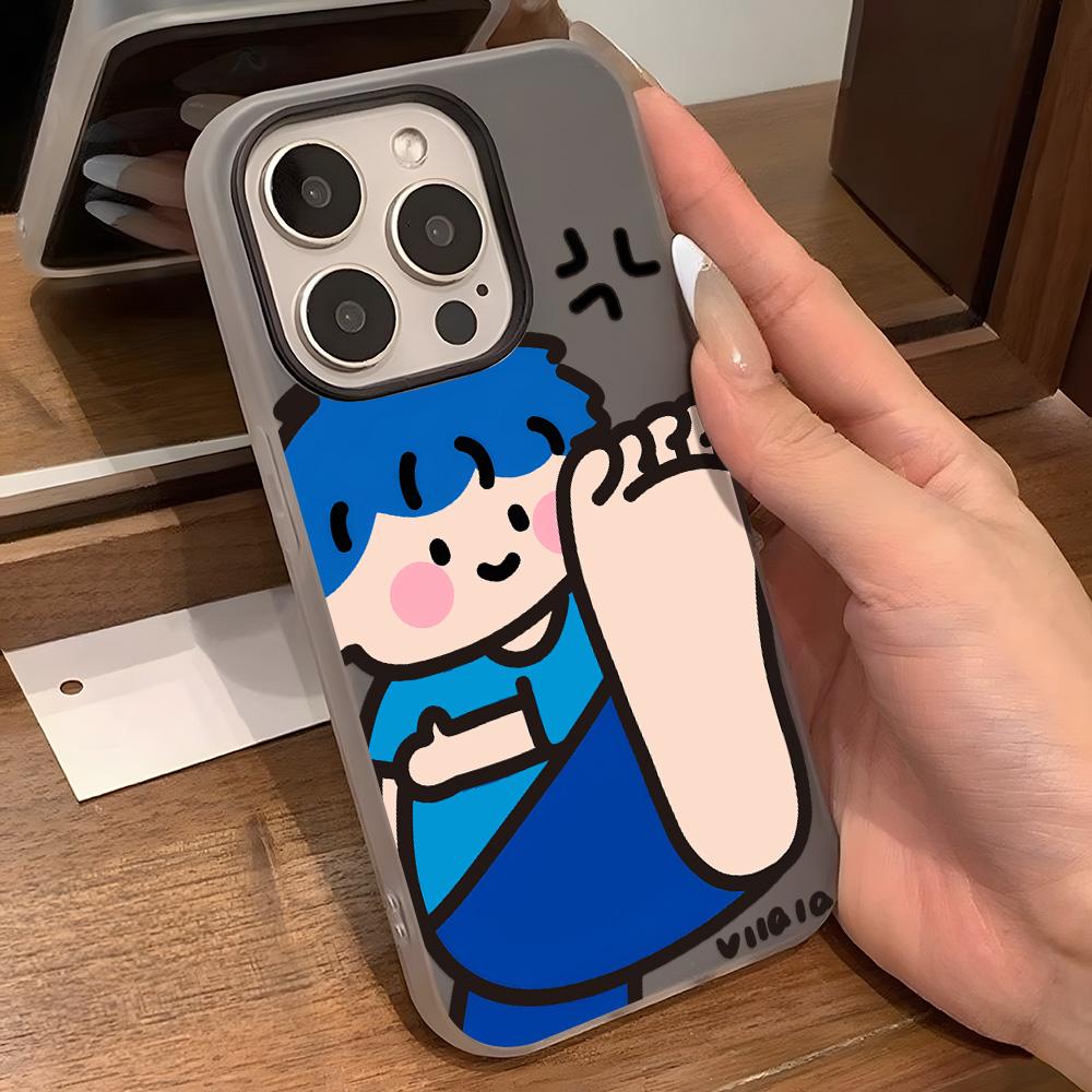 Painted Phone Case for iPhone 15 11 13 14 for 15 16 Pro Max 12 13 16 Pro Cute Fasion Funny Lanyard Phone Case Latest Top Selling Recommendations