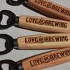 LOVE IS BREWING Bottle Openers Wedding Favors Take-Home Gift Brewery Reception Bridal Shower Engagement Bachelorette Party Gift