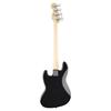 Fender Standard Jazz Bass, Maple Fingerboard, Black Pickguard, Black (with Soft Case)