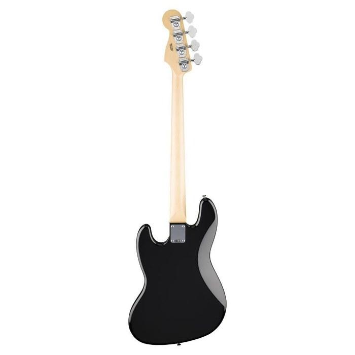 Fender Standard Jazz Bass, Maple Fingerboard, Black Pickguard, Black (with Soft Case)