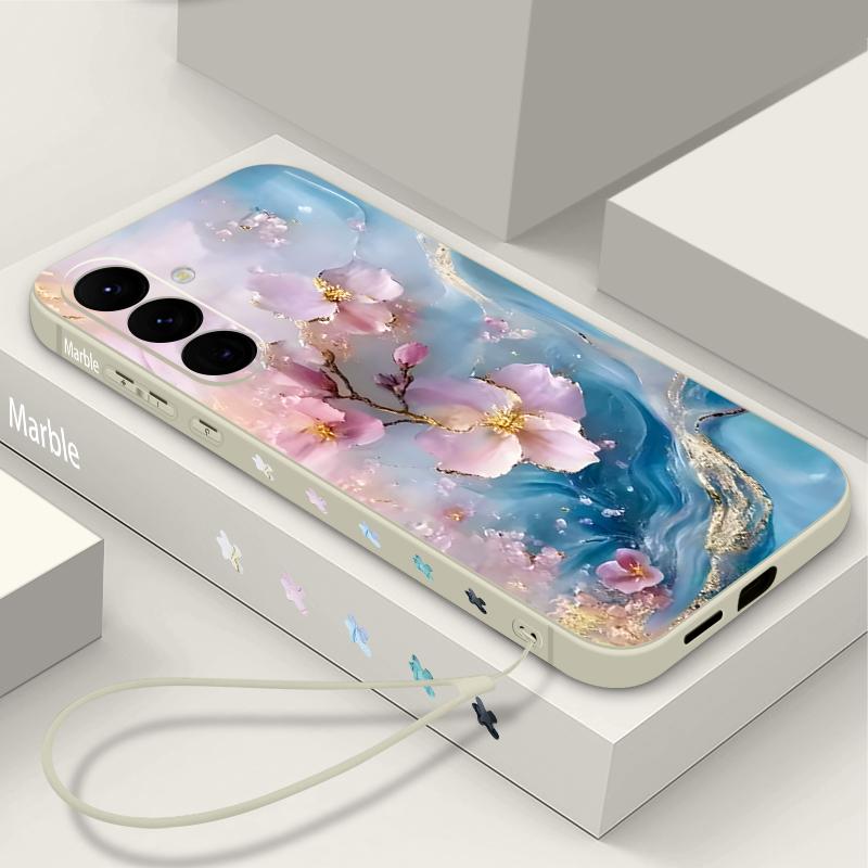 Marble Pattern Magnetic Case For Samsung Galaxy S26 S25 S24 Ultra S23 S24 S25 FE S22 Plus For Magsafe Wireless Charge TPU Cover