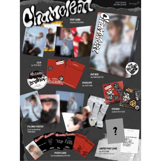 YOON SAN HA ASTRO 2nd Mini Album CHAMELEON