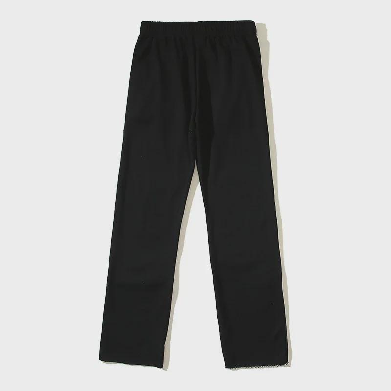 Americké retro hvězdné šedé bahnité potiskové zvonové tepláky - Unisex