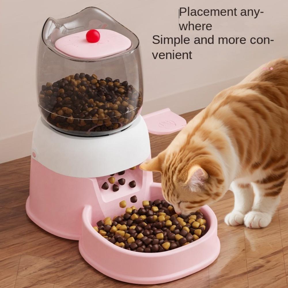 

Detachable Automatic Pet Feeder Dry Wet Separation Dog Food Dispenser Large Cat