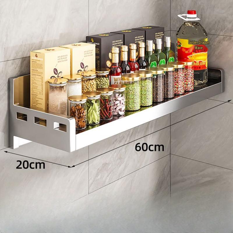 Handun Stainless Steel Wall-Mounted Kitchen Storage Rack