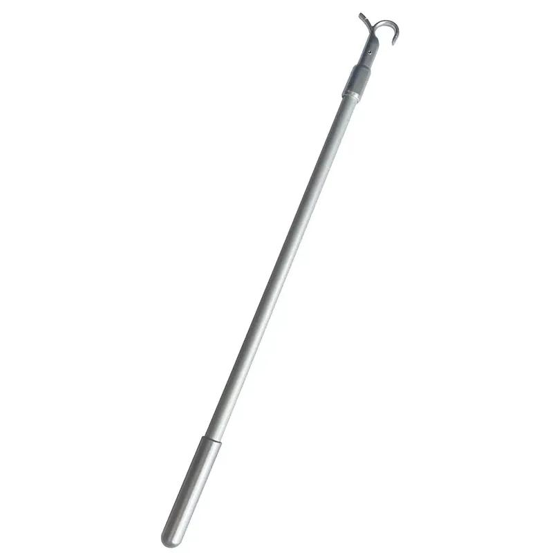 Curtain Pull Rod 33-60cm Telescopic Rod Roof For Window Opener Pole Aluminum Alloy Telescopic Rotating Rod Curtain Accessories