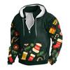 Bahar ve Erkek Ayakta Yaka Sweatshirt Açık Hava Rahat Kazak Üstleri