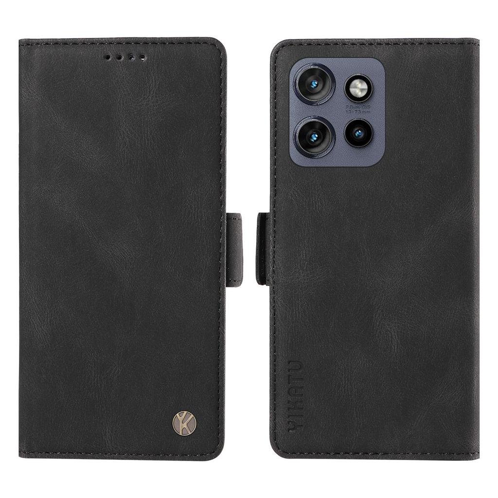 YIKATU YK-005 For Motorola Edge 50 Neo 5G/Moto S50 5G/Thinkphone 25 5G Case PU Leather Wallet Phone Cover Skin Touch Feeling