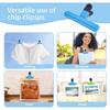 9 Pack Chip Clips, Food Clips, Upgrade Wide Open Bag Clips for Food Storage with Air Tight Seal Grip