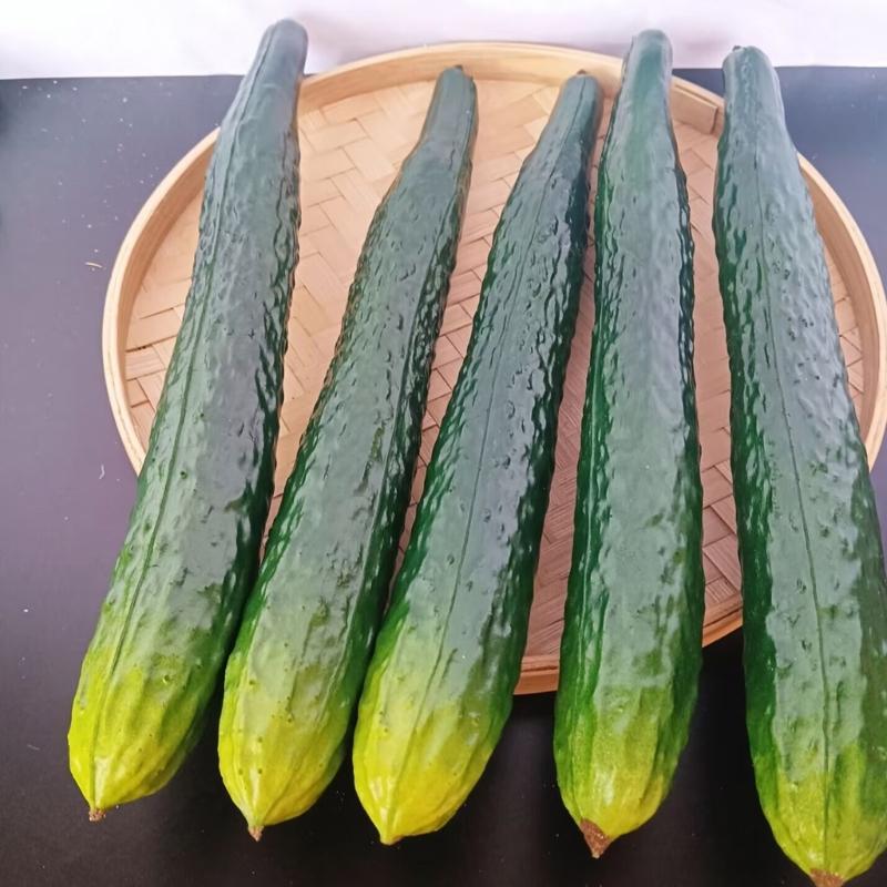 Soft PU Artificial Cucumber Simulation Cucumber for Home Decoration Basket Display Photography Kitchen Vegetable Toy
