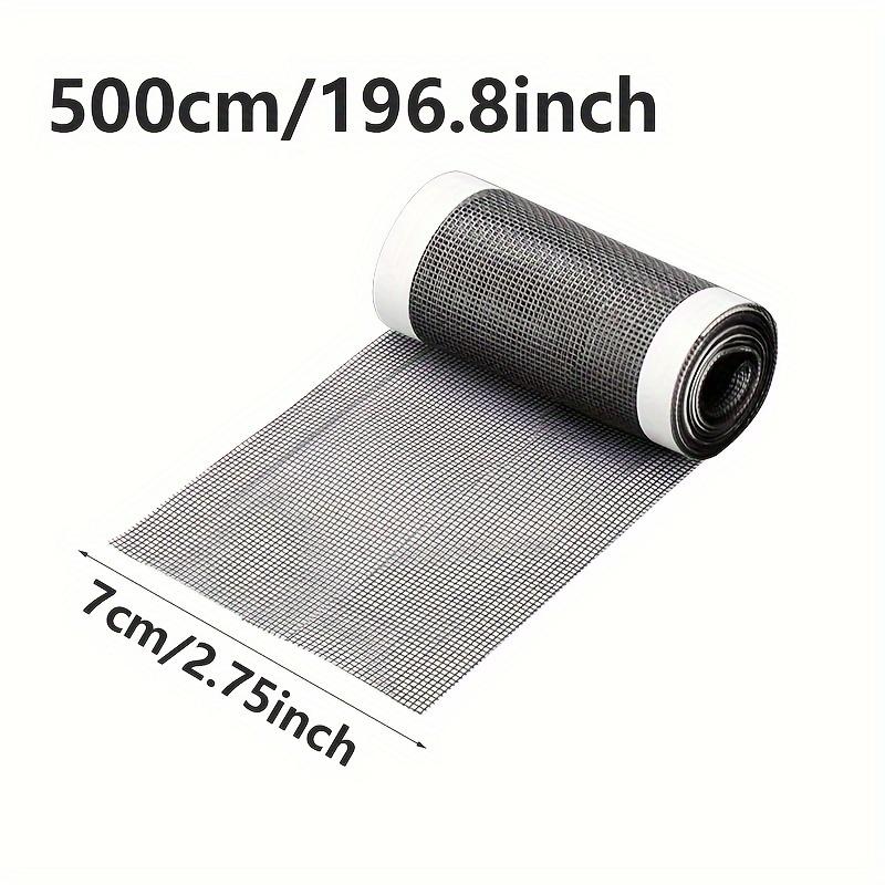 

Стрічка для ремонту сіток для вікон та дверей, пластир з клеєм для латання розривів, дірок, порізів, самоклеюча сітчаста плівка для ремонту москітних сіток 7*500cm