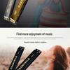 Big Beauty Angel 24-Hole Diatonic Harmonica & 37-Key Melodica for Adults & Beginners