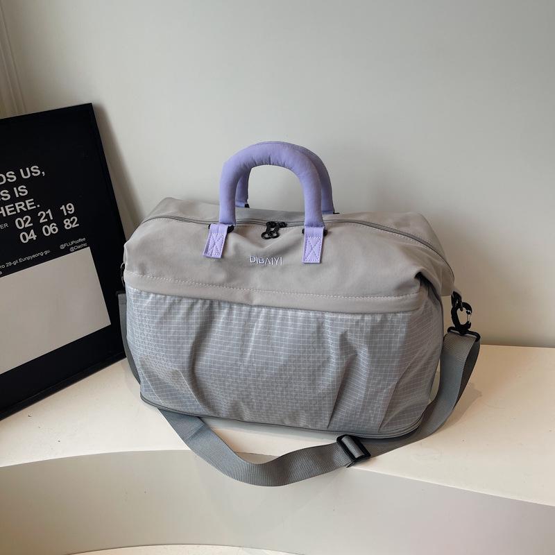 Large Capacity Gym & Travel Bag with Wet/Dry Separation - Expandable for Short Trips, Swimming, Yoga, and Outdoor Sports