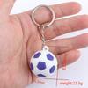 Mini Football Keychain Pendant: PVC Ornament & Souvenir for DIY European Championship/World Cup Matches