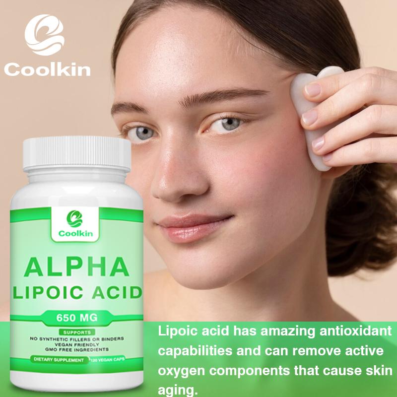 Coolkin Alpha-Lipoic Acid Capsules - Heart Health - Neurological Health