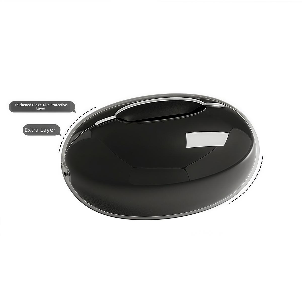 

Художественная магнитная настольная коробка для салфеток Органайзер для дома и офиса Премиальный диспенсер для бумаги для рабочего места Декор для гостиной Чехол для салфеток чёрный