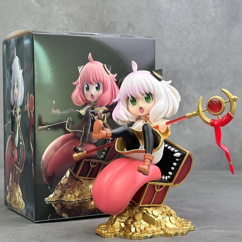 Action Figure Anya Forger 16cm Statuetta Manga Statua GK Modello Ornamento Anime Periferica Figuras Giocattoli Bambola Kawaii Regalo per Bambini