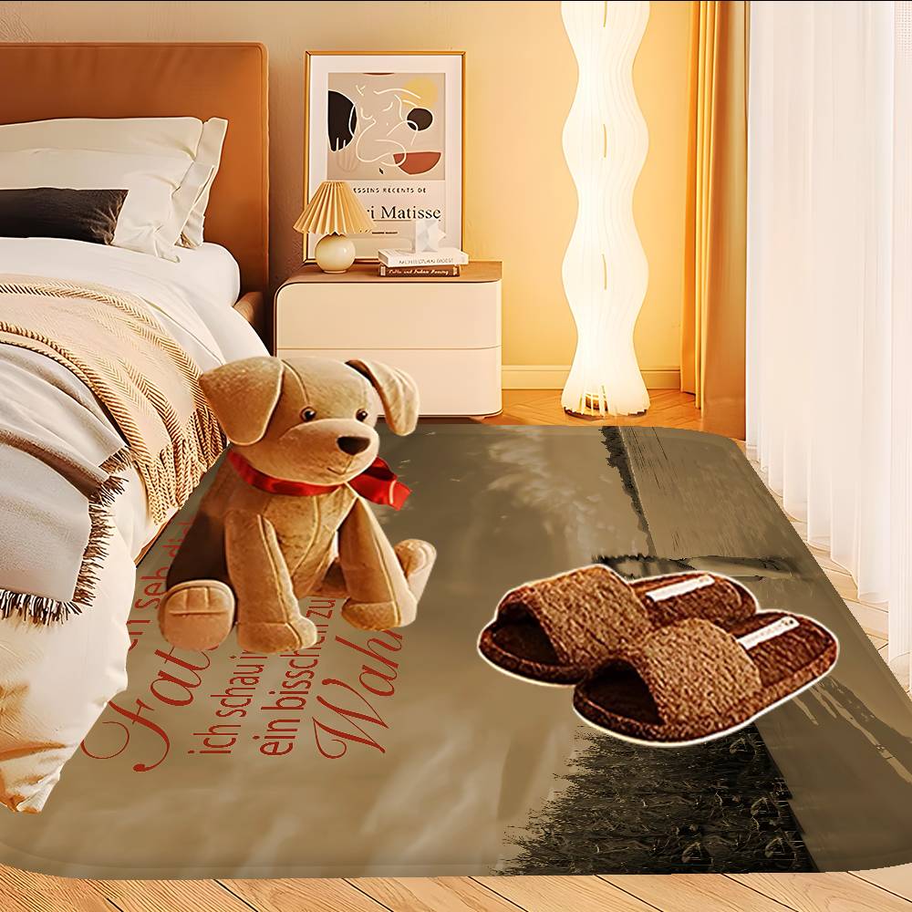 Singer Nina C-Chuba Floor Mat Cheaper Anti-slip Modern Living Room Balcony Printed Bedside Mats