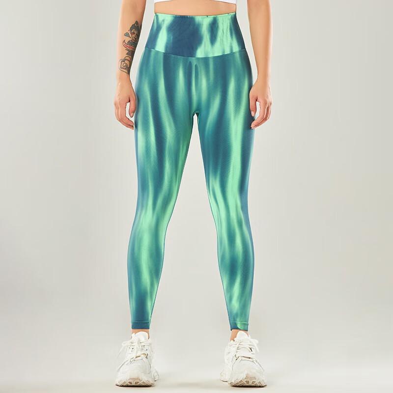 

Longchan Aurora Seamless Tie-Dye Yoga Pants S-L