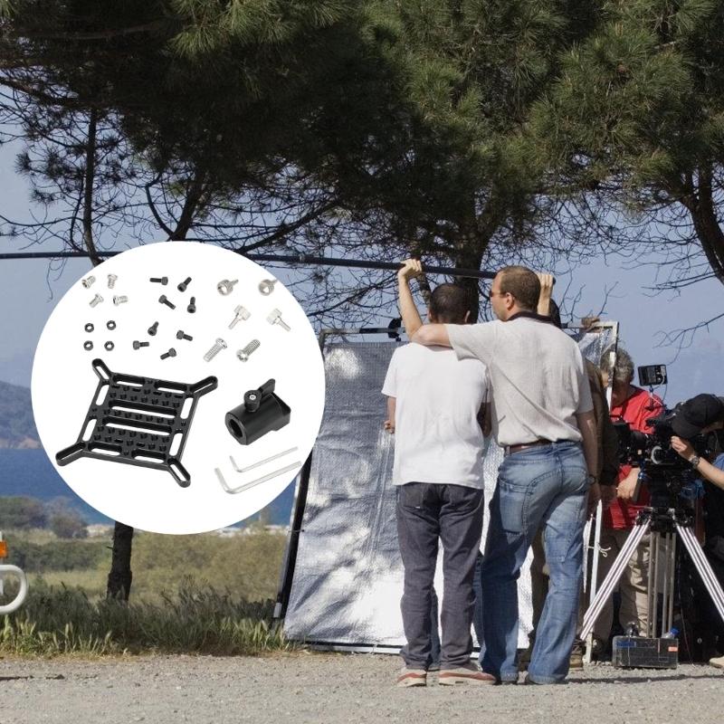 Easy Installation Multipurpose Cheese Plate with 75x75mm VESA Mount For Monitor Bracket Photography Video Accessories