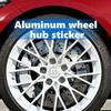 Aluminum Badge Auto Wheel Center Cover Stickers Hub Caps Decals For Zeekr X 001 009 007 7X 2022 2023 2024 EV 2021-2023 Krypton