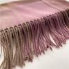 Thick Imitation Cashmere Shawl Windproof Shawl Wrap Fashion Plaid Scarf  Apparel Accessories