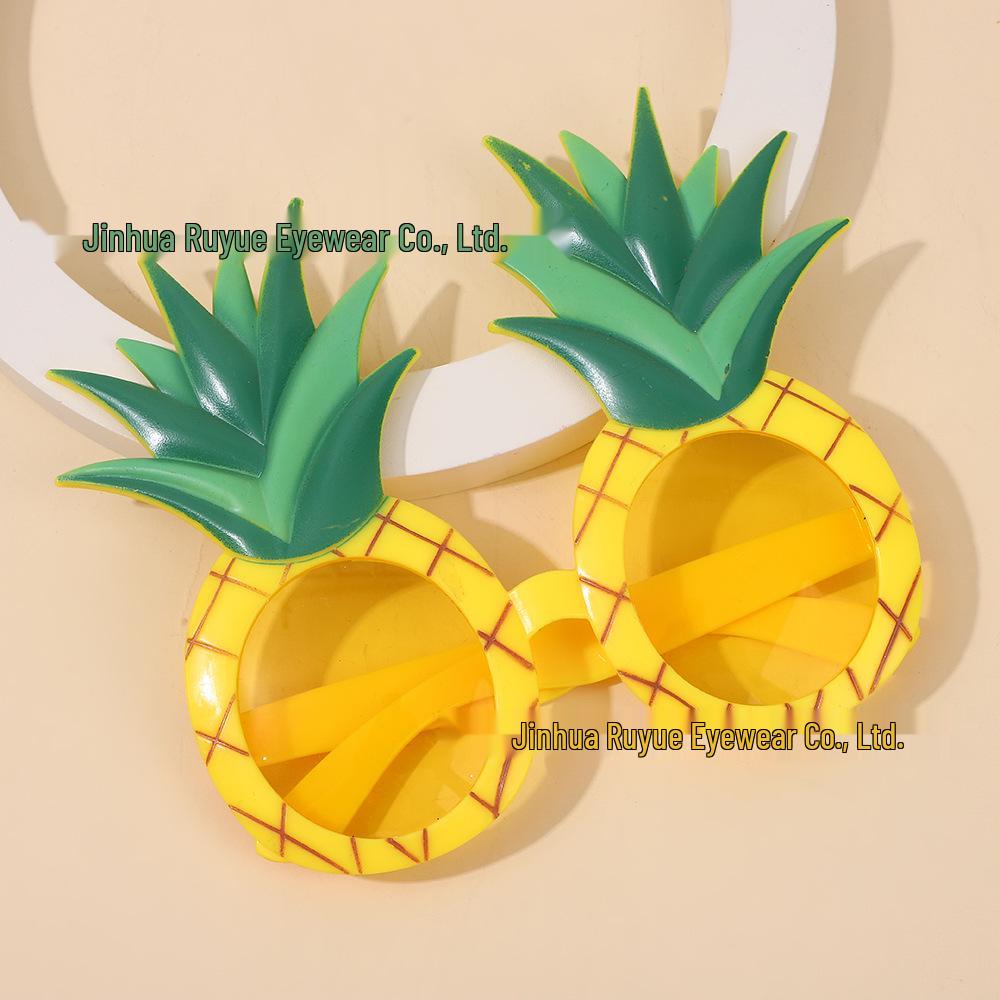 Hawaiian Fruit-Themed Personalized Sunglasses Party Props