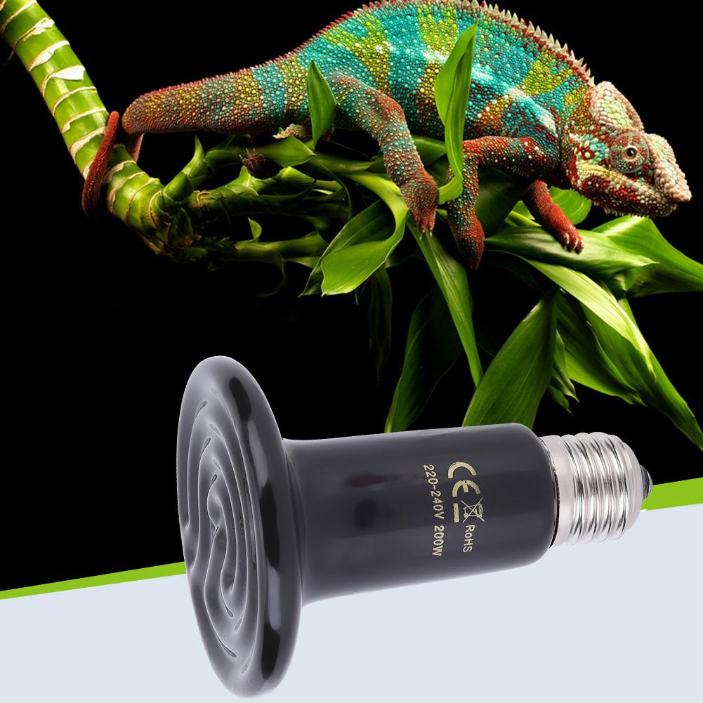 E27 Reptile Animal Ceramic Heating Lamp Infrared Pet Heat Light Lamp 220V 240V