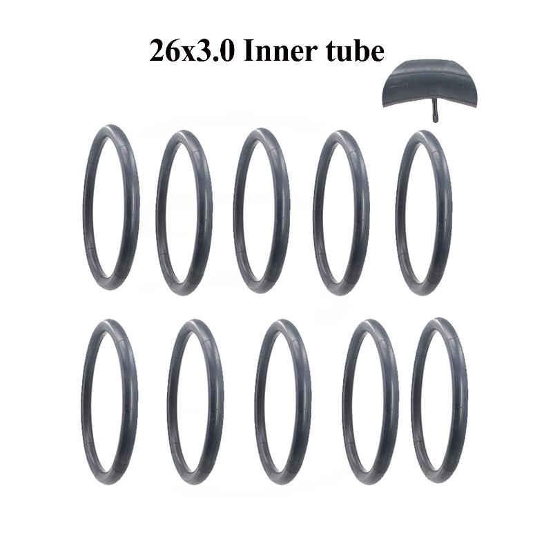 NEW  Bike Inner Tube 26inch 26x3.0 Wided Butyl Rubber Spare Tube For Snowmobiles Bicycles Replacement Inner Tube Cycling Parts