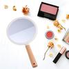 FRCOLOR Håndspeil med trehåndtak Sminke Kosmetikk Sminkeverktøy Bordplate Sminke Barber Håndholdt Speil Håndtak, Speil, Speil, Speil, Speil,