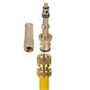 Spray Hose Nozzle Replacement Adjustable Brass Nozzle for Car Washing Gardening High Pressure Nozzles Heavy Duty