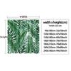 Shower Curtains For Camper Trailer Bathroom, Camping Tent Trees And Mountain Printed,With Hooks Bath Curtai